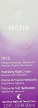 Weleda - Iris - Crème de nuit hydratante - 30 ml