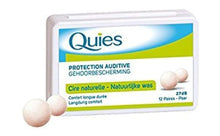 Quies - Boules Quies de Protection Auditive à la Cire Naturelle - Lot de 3 Boites de 24 Boules (3)