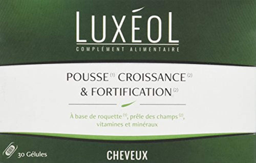 Luxéol Cheveux Pousse Croissance & Fortification 30 gélules