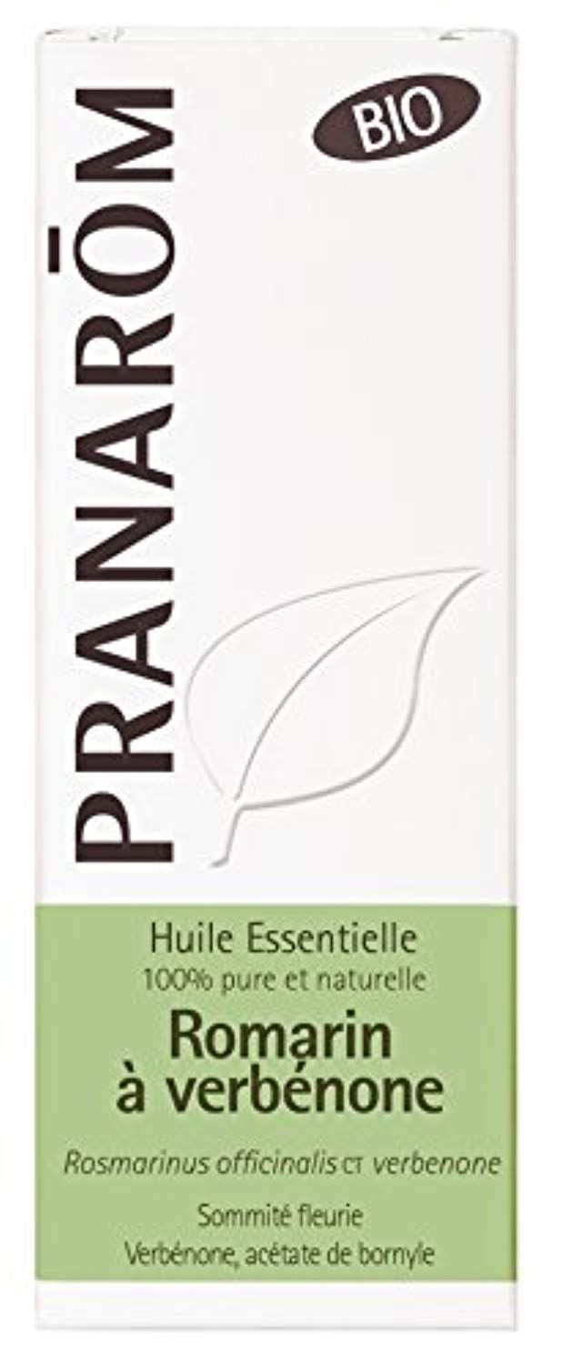 Pranarôm - HUILE ESSENTIELLE - Romarin à verbénone   BIO - 5 ml