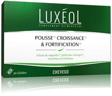 Luxéol Cheveux Pousse Croissance & Fortification 30 gélules - 2 Mois de Traitement - Lot de 2 Boites de 30 Gélules (2)