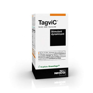 NHCO NUTRITION - Stimulant dynamisant TagviC - Pilulier de 56 Gélules