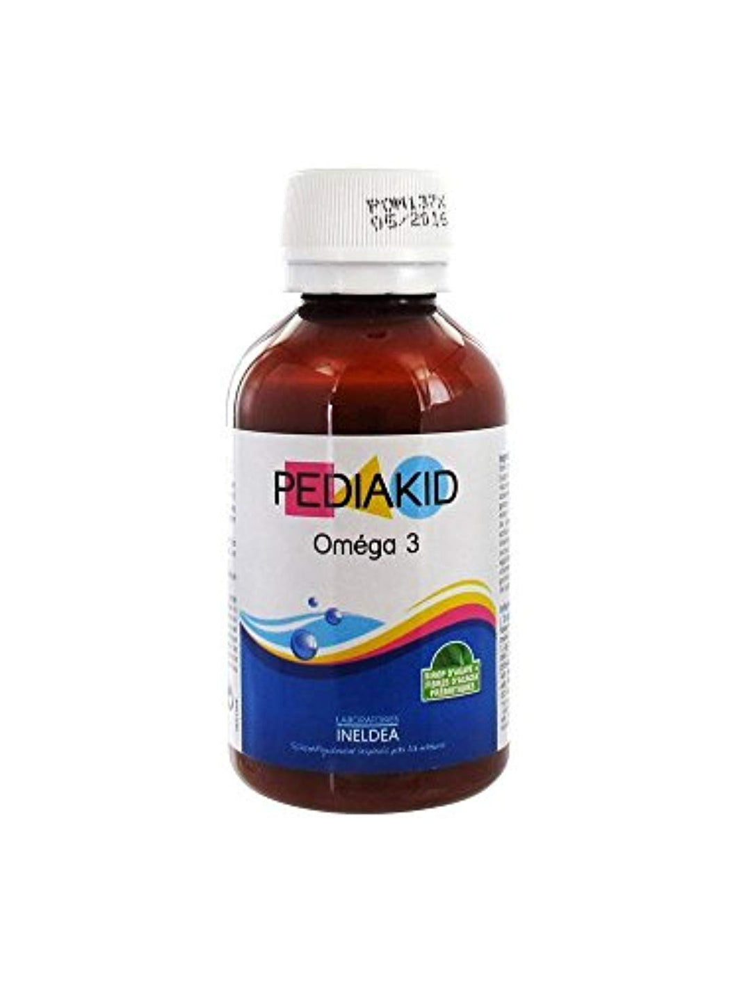 Pediakid - Sirop oméga 3/dha au citron cola - 125 ml flacon - Mémoire, concentration chez l'enfant