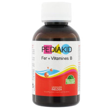 Pediakid - Sirop fer+ vitaminesb à la banane - 125 ml flacon - Effet bonne mine