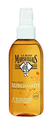 Le Petit Marseillais - Soins du Corps Huile Sèche Sublimant - Peaux très Sèches - Spray 150 ml