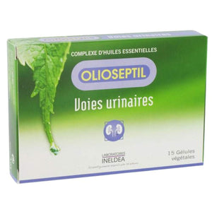 Olioseptil - Voies urinaires - 15 gélules - Combat les infections urinaires