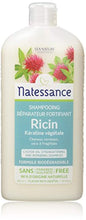 Natessance Capillaire Shampooing À L'huile de Ricin et Kératine Végétale 500 ml