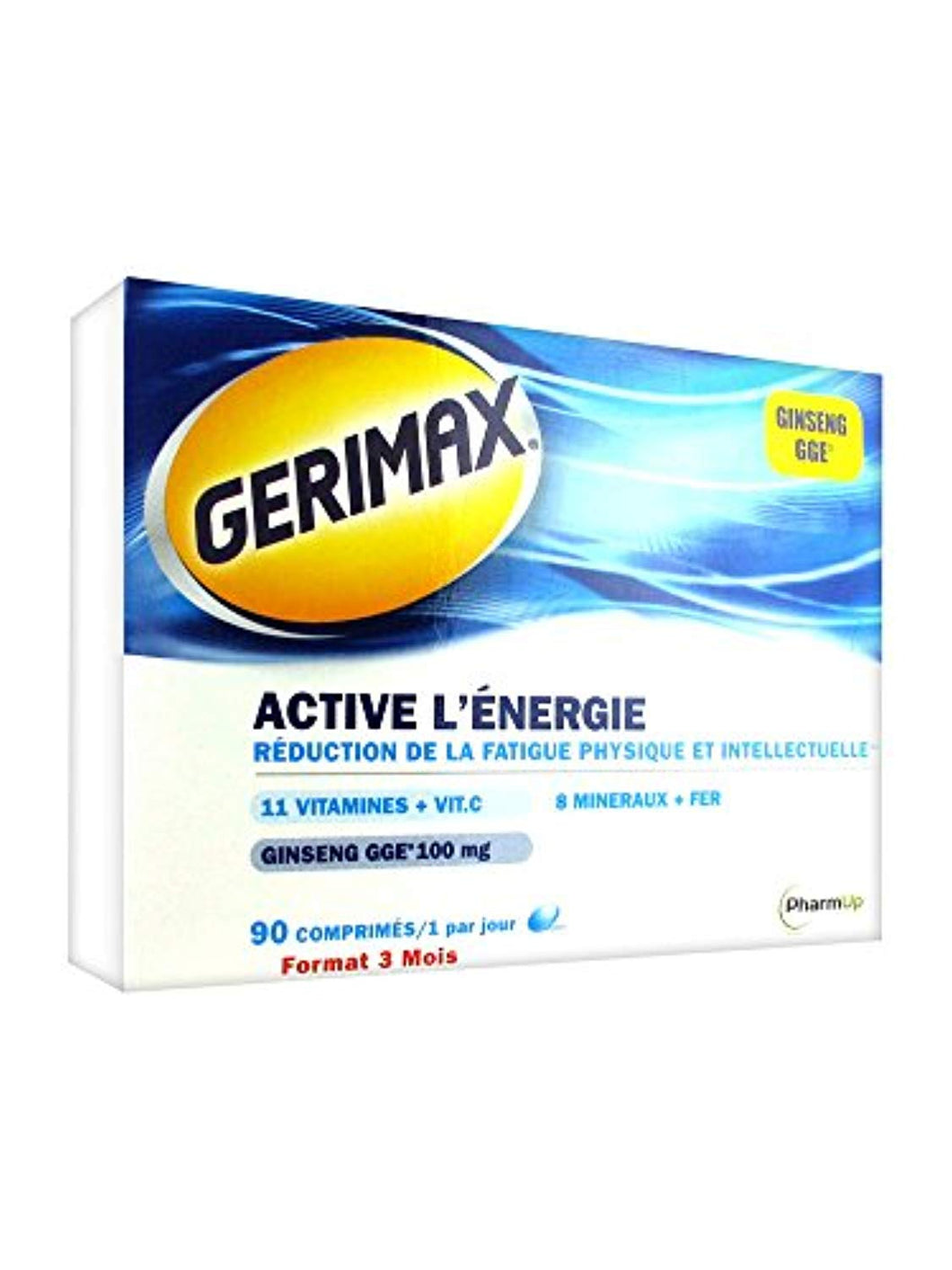 Gerimax Active l'Énergie 90 Comprimés