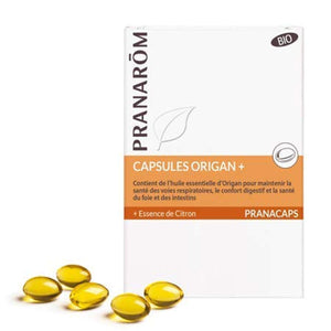 Pranarom - Capsules origan - 30 capsules - Défenses naturelles