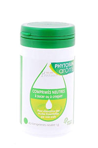 Phytosun - Comprimés Neutres Pour L'Absorption Des Huiles Essentielles - Boîte De 45 Comprimés
