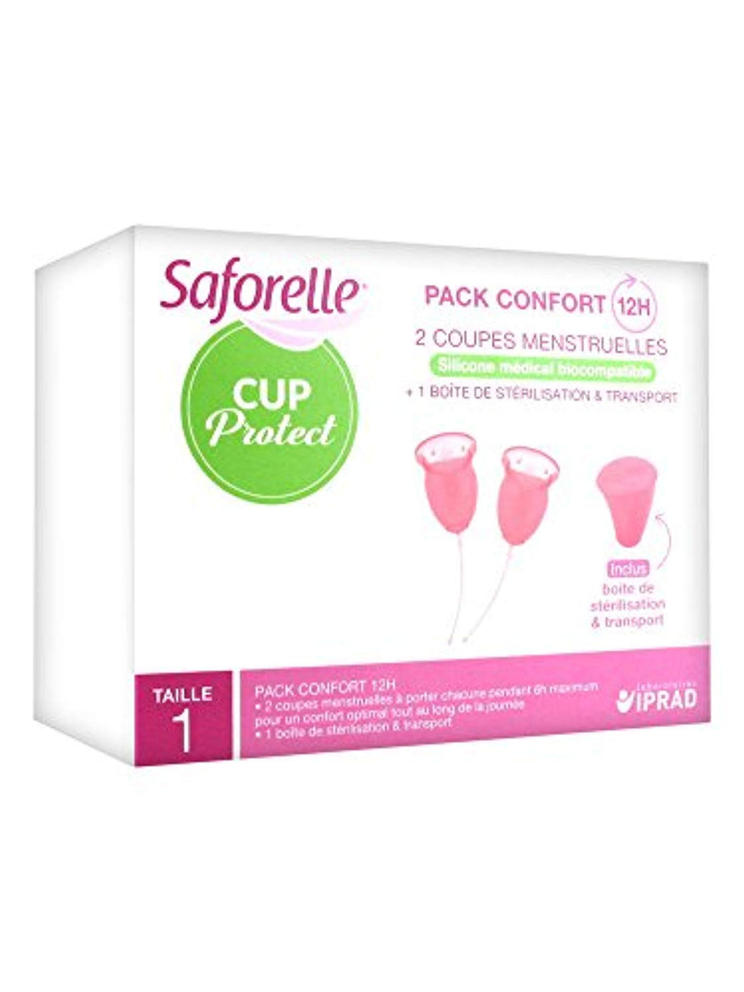 Saforelle Cup Protect 2 Coupes Menstruelles Taille 1