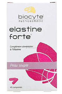 Biocyte Elastine Forte Elasticité de la Peau 40 Comprimés
