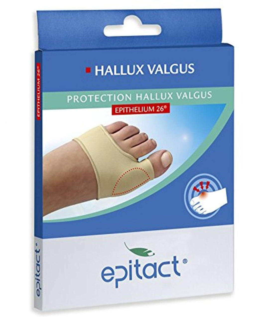 Epitact Millet Innovation Protection Hallux Valgus Oignon - Réduction Douleurs Et Frottements - Taille S 36-38