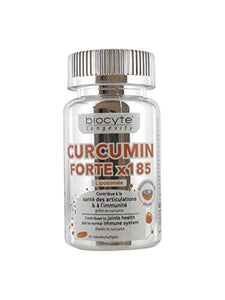 BIOCYTE CURCUMIN FORTE X 185 - 30 capsules (santé des articulations)