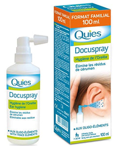 Quies - Docuspray Spray Auriculaire - Format Familial 100 ml