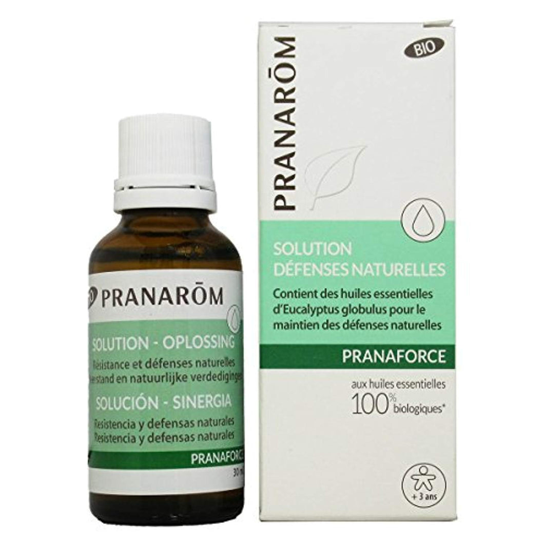 Pranarôm - spray mélange d' huile Essentielle bio - Bio pranaforce (Résistance et défences naturelles) - 30 ml - BIO