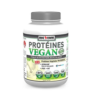 Eric Favre Protéines Vegan 2 kg - Vanille