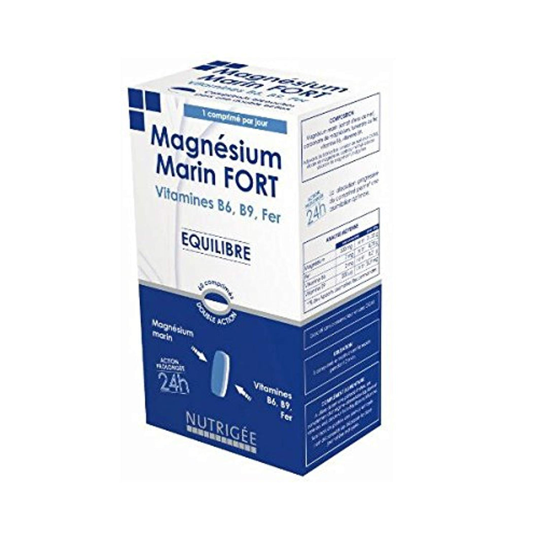Nutrigee - Magnésium Marin Fort (60 comprimés)