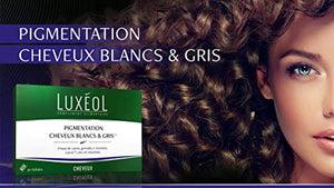 Luxéol Cheveux Pigmentation Cheveux Blancs & Gris 30 gélules