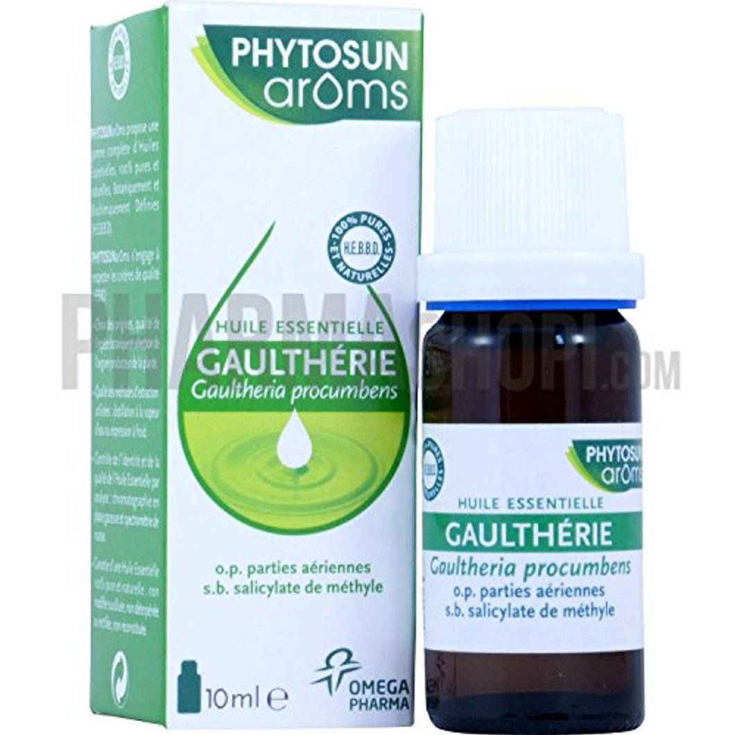 Phytosun - Huile Essentielle De Gaulthérie - Flacon De 10 Ml