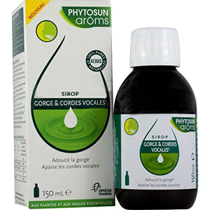 Phytosun Arôms Sirop Gorge & Cordes Vocales 150 ml