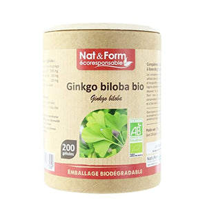 Nat&form Ginkgo Biloba Bio 200 Gelules