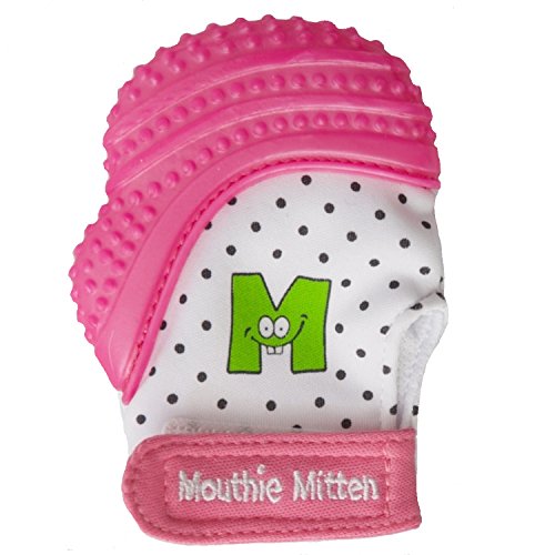 Mouthie Mitten - Moufle mitaine de dentition en silicone - Violet