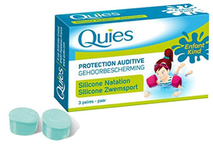 QUIES : Protection auditives natation silicone enfants