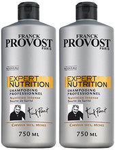 Franck Provost - Expert Nutrition Shampooing Professionnel Nutrition Intense - 750 ml - Lot de 2