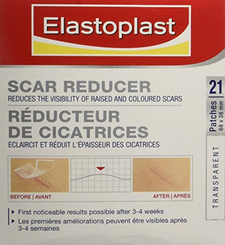 Elastoplast Réducteur de Cicatrices 21 Pansements Transparents