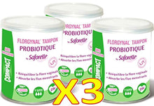 Saforelle - Florgynal - Tampon périodique Probiotique - Avec applicateur - SUPER - Boite de 9 "Super" - Lot de 3 Boites S
