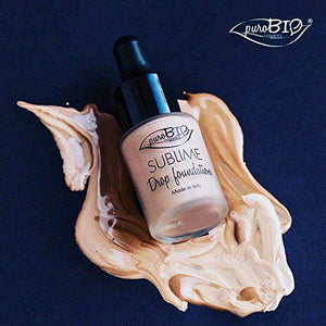 PuroBio Sublime Drop base Fond de teint fluid lutte contre la Pollution 15 ml couleur 2