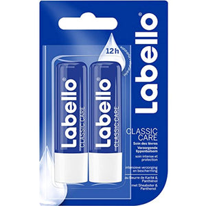 Labello Duo Classic Care - 2 packs de 2 unités