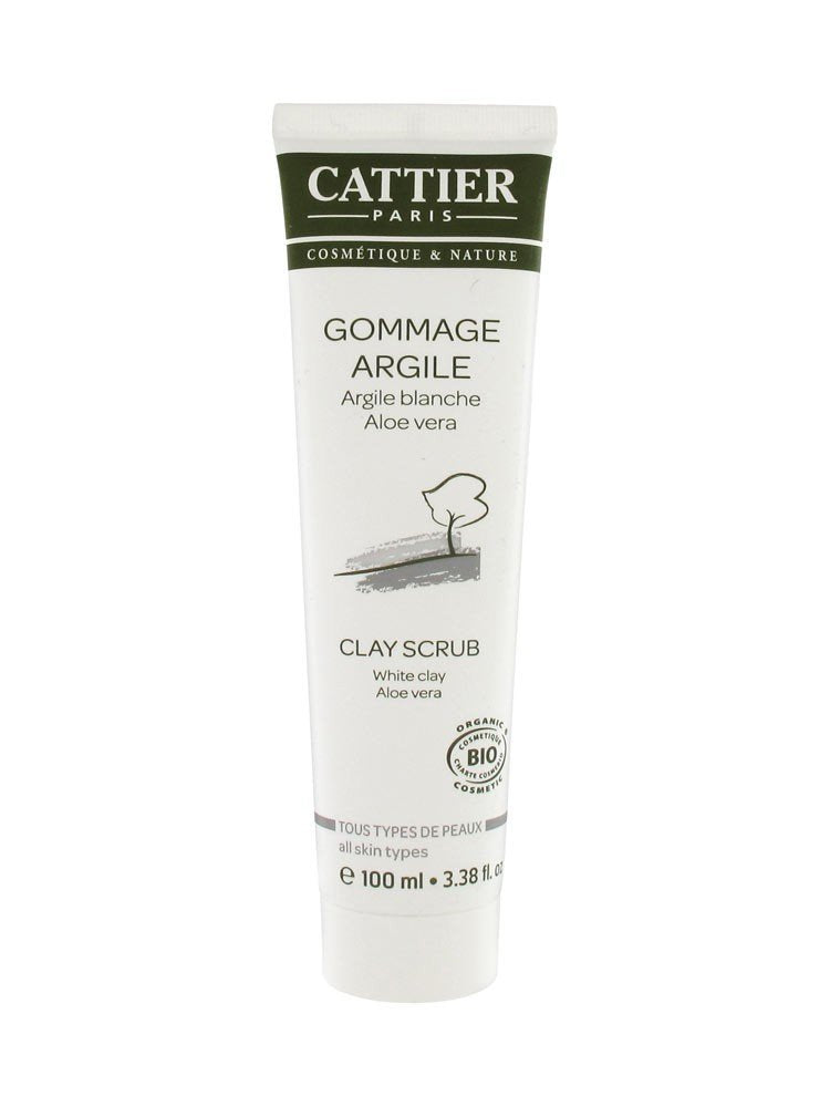 Cattier Gommage à l'argile blanche 100ml