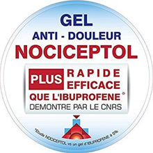 POLIDIS NOCICEPTOL GEL ANTI DOULEUR - Plus RAPIDE et Plus EFFICACE- LOT DE 3 x 120 ML