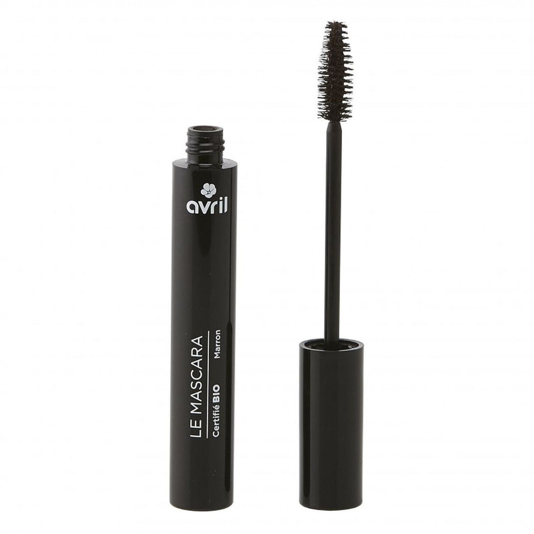 Avril Mascara Certifié Bio Marron 9 ml