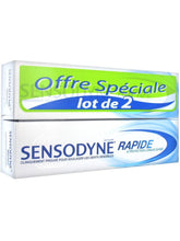 Sensodyne Rapide et Protection Longue Durée Lot de 2 x 75 ml