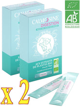 LAUDAVIE Calmosine - CALMOSINE digestion - Boisson apaisante et digestive aux extraits de plantes BIO - Lot de 2 Boites de 12 dosettes de 5 ml