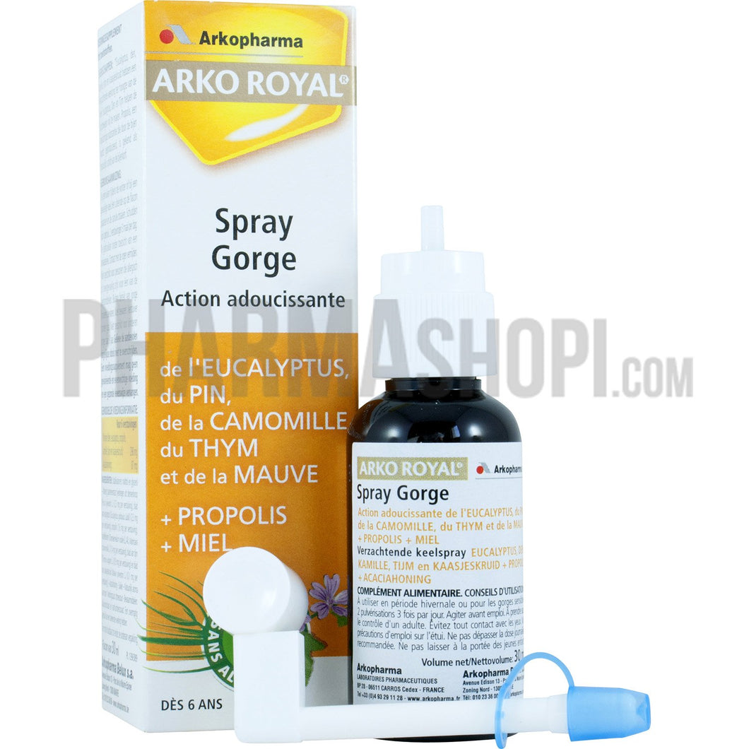Arkopharma Arko Royal Spray Adoucissant pour la Gorge 30 ml