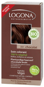 LOGONA Soin Colorant Chocolat 100 g - BIO